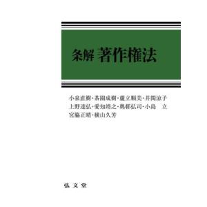 条解　著作権法 / 小泉直樹｜books-ogaki