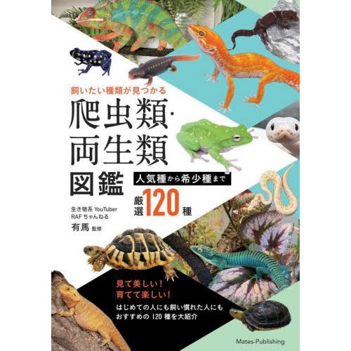 飼いたい種類が見つかる爬虫類・両生類図鑑　人気種から希少種まで厳選１２０種 / ＲＡＦちゃんねる有馬