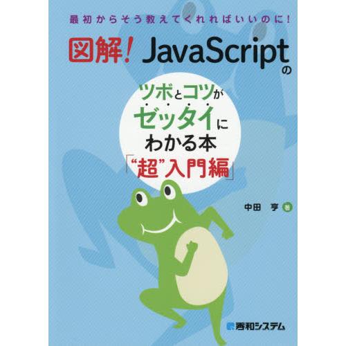 図解！ＪａｖａＳｃｒｉｐｔのツボとコツがゼッタイにわかる本　“超”入門編 / 中田　亨　著