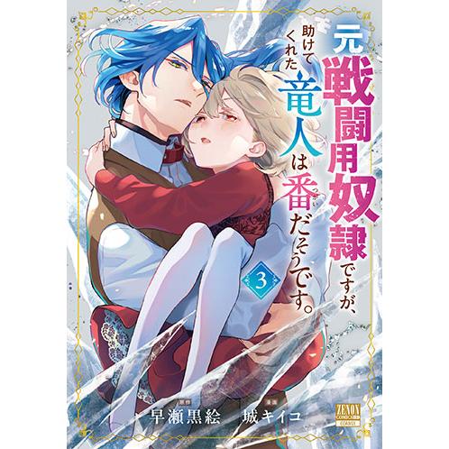 [こみらの！]元戦闘用奴隷ですが、助けてくれた竜人は番だそうです。　3巻
