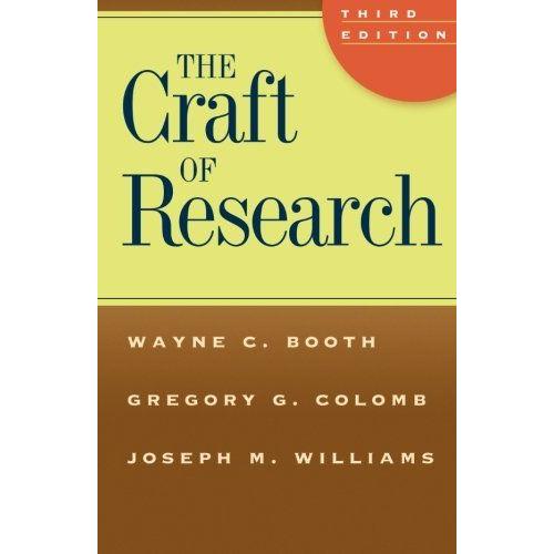 [A01337493]The Craft of Research (Chicago Guides t...