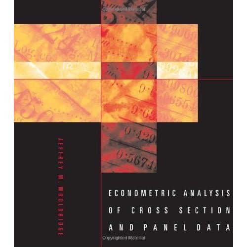 [A01486725]Econometric Analysis of Cross Section a...