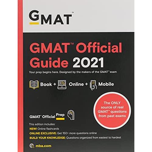 [A12024942]GMAT Official Guide 2021 GMAC (Graduate...
