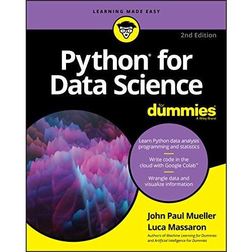 Python for Data Science For Dummies， 2nd Edition (...