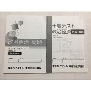 SW33-054 東進 政治経済 問題 2021年 千題テスト 地歴公民