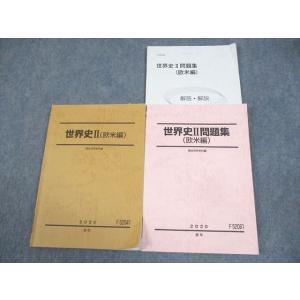 駿台 世界史II(欧米編)/問題集 テキスト 2020 通年 計2冊 ☆ 015S0D