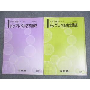 東進 高等学校対応 化学 有機化学/無機物質/天然・合成高分子化合物等