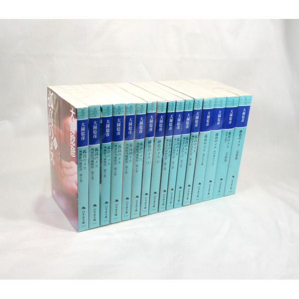 孤高のメス　16冊セット　大鐘稔彦　幻冬舎文庫　全巻　セット　全巻、表紙アルコール除菌済み