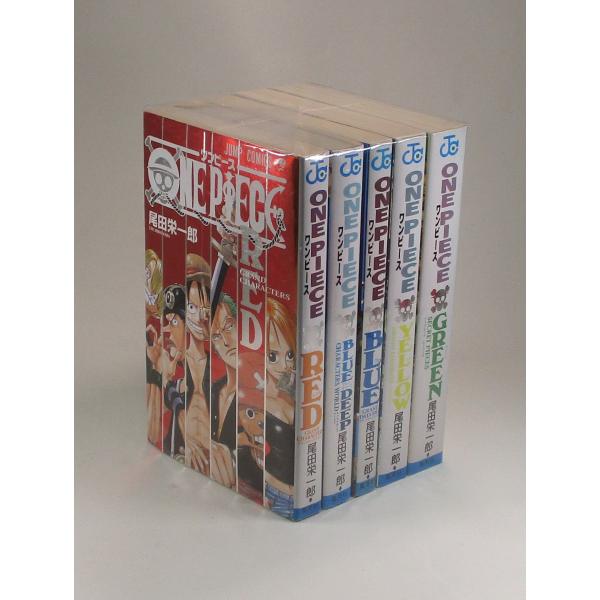 ONE PIECE ファンブック セット 1-5巻 コミック 尾田栄一郎 ジャンプコミックス 全巻、...