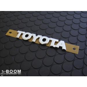 輸出仕様パーツ リア TOYOTA エンブレム...の詳細画像1