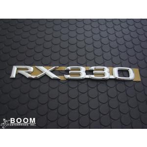 輸出仕様パーツ リア RX350 エンブレム トヨタ ハリアー 30系 : BOOM