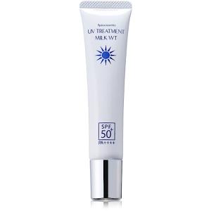 【JLP】 日本ライフ製薬 UVトリートメントミルク WTSP SPF50+ 日焼け止め乳液 顔用 化粧下地 敏感肌用の商品画像