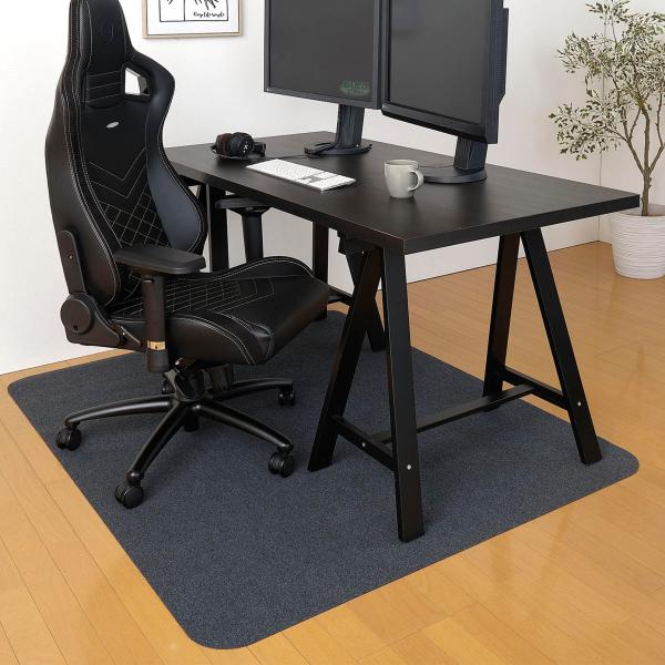 サンコー ゲーミングチェアマット 床保護 130×160cm 滑り止め 畳対応 デスク 椅子 フロー...