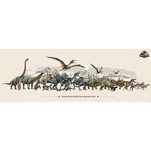 インロック (Inrock) ジュラシックワールド3 [ポスター] ロングポスター恐竜 青 IPO-79の商品画像