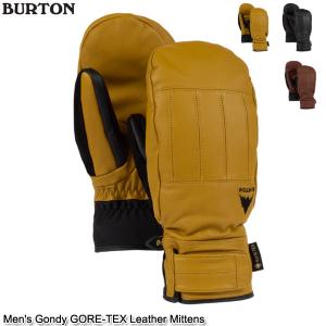 【即出荷】スノーボード グローブ 手袋 メンズ 22-23 BURTON バートン Men's Gondy GORE-TEX Leather Mittens 2023 日本正規品｜boomsports-ec