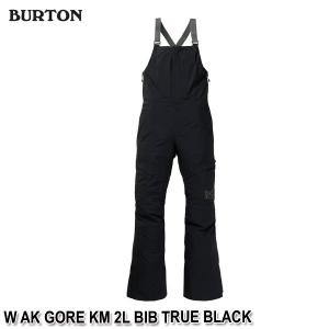 特典付 19-20 バートン BURTON W AK GORE KM 2L BIB TRUE BLACK スノーウェア ビブパンツ レディース 女性用 2020 日本正規品の商品画像