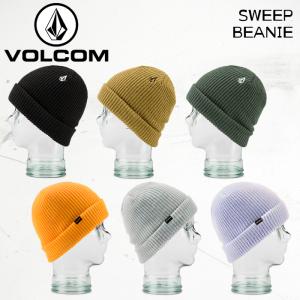 【即出荷】ボルコム スキー ニット 帽子 ユニセックス J5852407 23-24 VOLCOM SWEEP BEANIE スウィープ ビーニー 男性用 女性用 ワンサイズ 2024 日本正規品｜boomsports-ec