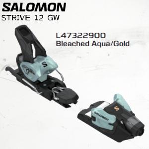 【早期予約特典付】 ビンディング スキー L47322900 24-25 サロモン ストライブ SALOMON STRIVE 12 GW オールマウンテン メンズ レディース 日本正規品｜boomsports-ec