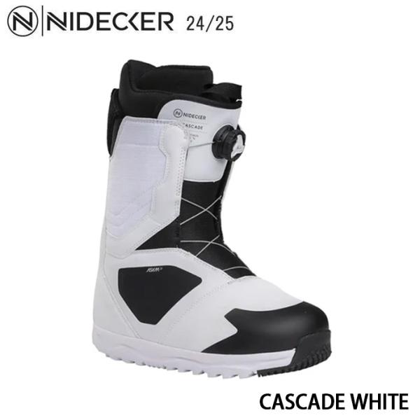 スノーボード ブーツ 24-25 ナイデッカー カスケード NIDECKER CASCADE WHI...
