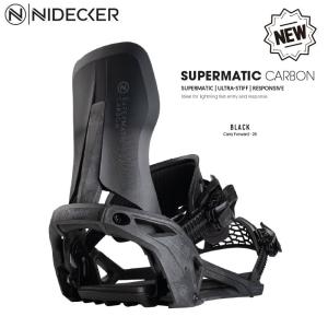 【早期予約特典付】 24-25 NIDECKER ナイデッカー SUPERMATIC CARBON スーパーマチック カーボン DROPIN 日本正規品 STEPON STEPIN｜boomsports-ec