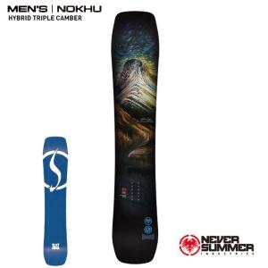 25-26 NEVER SUMMER NOKHU ネバーサマー スノーボード 板 ノクー トリプルキャンバー 日本正規品