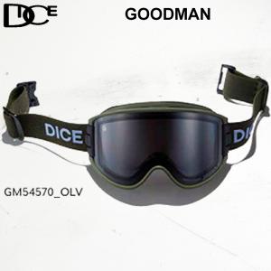 ゴーグル ダイス DICE GOODMAN グッドマン GM54570 25-26 OLV (C-UL