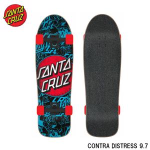 スケボー スケボー スケートボード コンプリートセット メンズ レディース ストリート SKATEBOARD SANTACRUZ サンタクルーズ CONTRA DISTRESS 9.7｜boomsports-ec