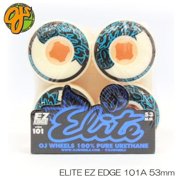 スケートボード ウィール OJ ELITE HARD EZ EDGE 101A WHEEL BLUE...