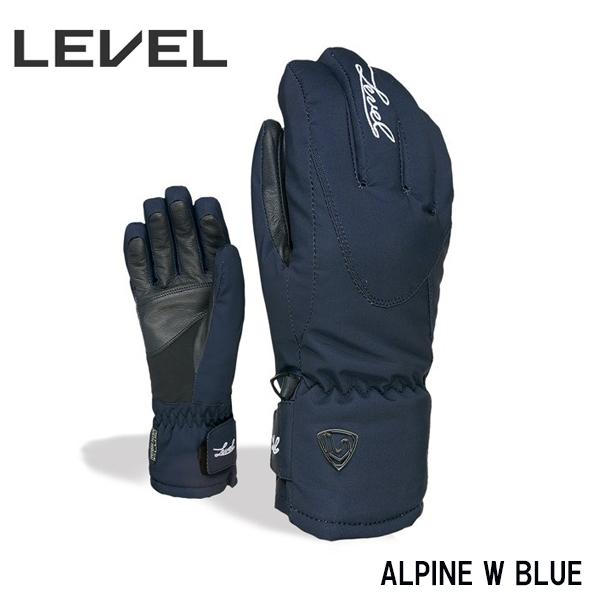 スノーボード スキー グローブ レディース LEVEL レベル アルペン ALPINE W BLUE...