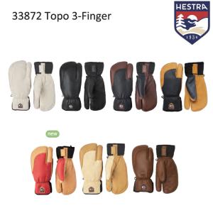 【早期予約】ヘストラ グローブ トポ 24-25 HESTRA 33872 Topo 3-Finger スキー スノーボード 手袋 ミトン 日本正規品｜boomsports-ec