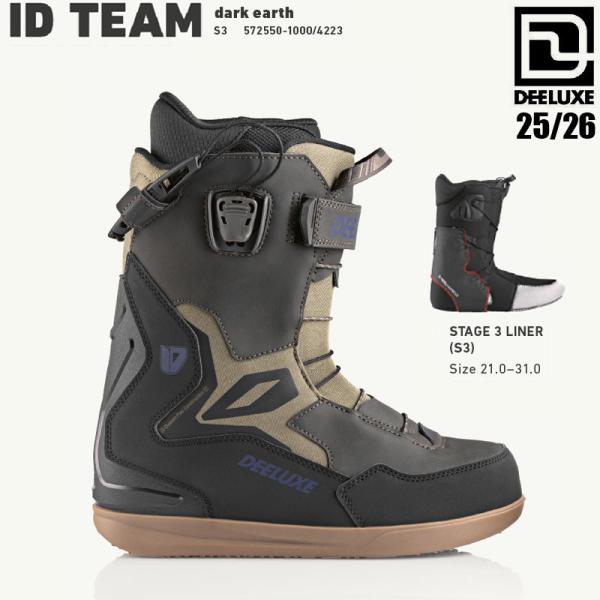 予約 25-26 ディーラックス チームアイディー スノーボード ブーツ DEELUXE TEAM ...