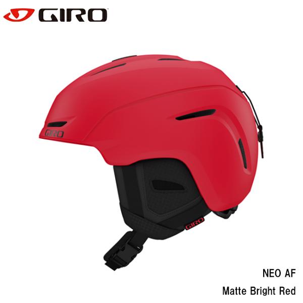 ヘルメット ジロ 22-23 GIRO NEO AF Matte Bright Red ネオ アジア...