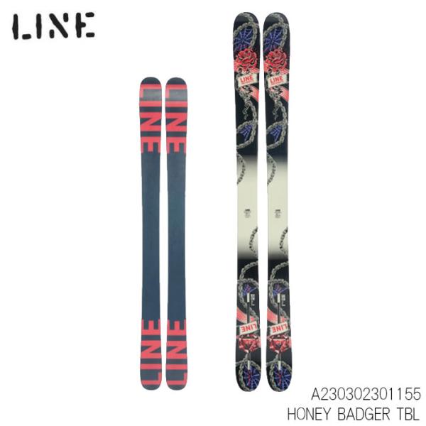 スキー板 メンズ 23-24 LINE ライン HONEY BADGER TBL ハニーバジャー A...