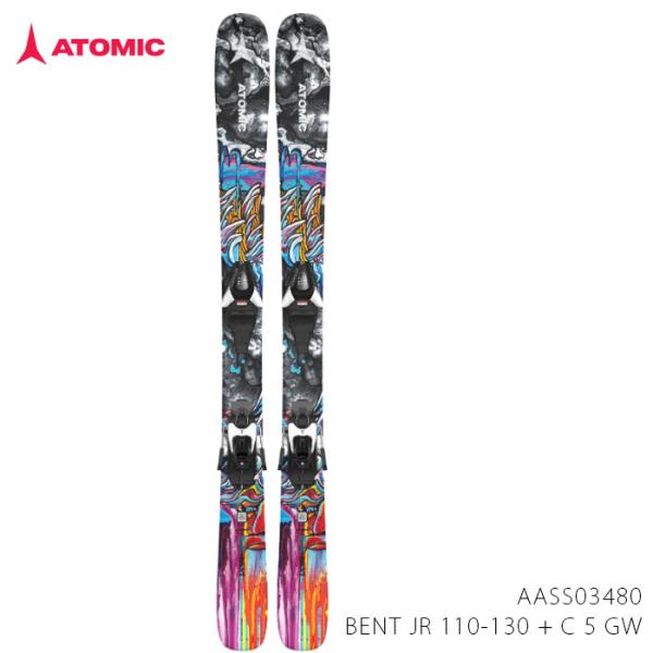 【早期予約特典付】スキーセット 板＋ビンディング 24-25 キッズ ジュニア ATOMIC BEN...