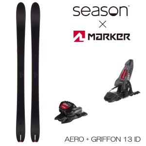 スキー板 セット 24 Season シーズン AERO エアロ + 23 MARKER GRIFFON 13 ID マーカー グリフォン スキー ビンディング 金具 カービング｜boomsports-ec