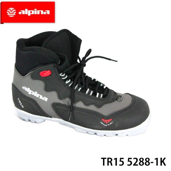 アルピナ クロスカントリーブーツ alpina TR15 5288-1K BLACK/GRAY/SI...