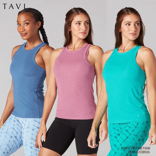 タビノアール ヨガウェア タンクトップ レディース Tavi noir PERFECT FIT RI...