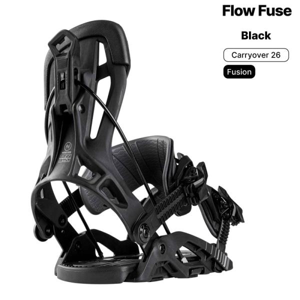予約 26-27 スノーボード ビンディング ナイデッカー NIDECKER Flow FUSE F...