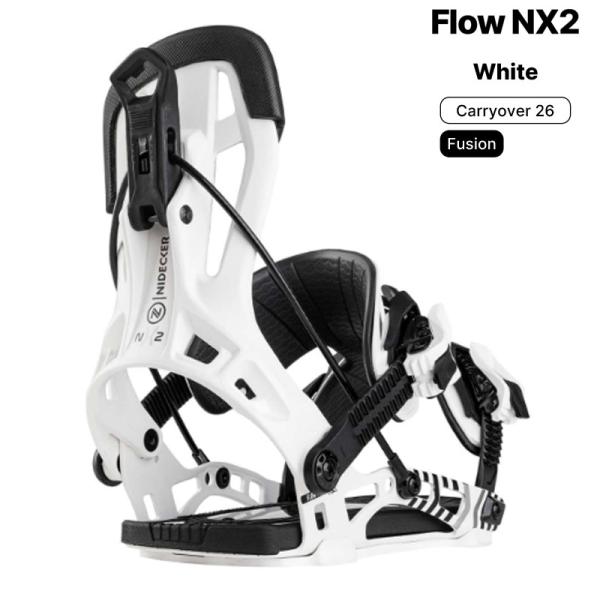 予約 26-27 スノーボード ビンディング ナイデッカー NIDECKER Flow NX2 Fu...