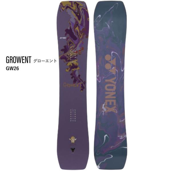 予約 26-27 スノーボード 板 ヨネックス グローエント YONEX GROWENT フリースタ...