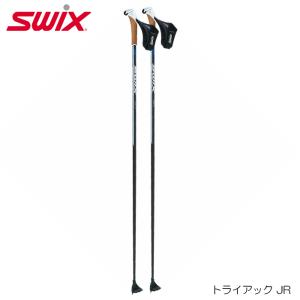 スウィックス ジュニア キッズ XC ポール クロスカントリー カーボン ストック SWIX トライアック JR 100-125cm ノルディック クロカンポール｜boomsports-ec