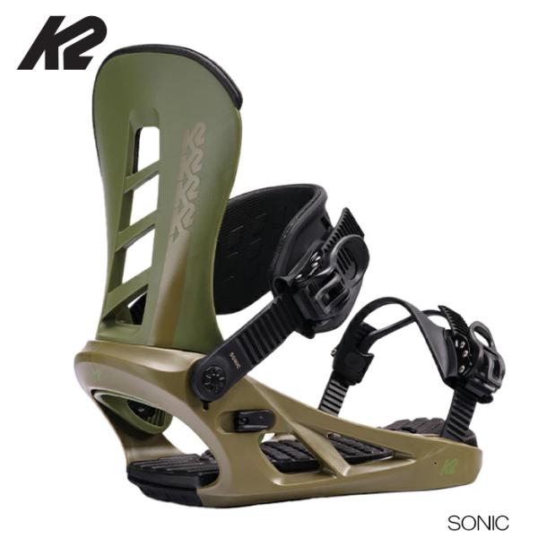 処分セール K2 スノーボード ビンディング 24-25 SONIC ソニック MOSS スノボ バ...