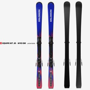 予約 26-27 サロモン スキー板 セット SALOMON EQUIPE MT JR + M10 GW 150cm/160cm キッズ ジュニア 日本正規品
