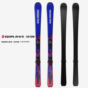 予約 26-27 サロモン スキー板 セット SALOMON EQUIPE JR M + C5 GW 130cm/140cm/150cm キッズ ジュニア 日本正規品