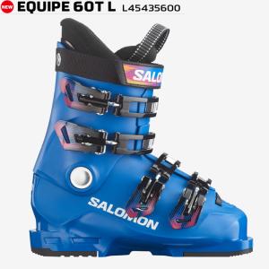 予約 26-27 サロモン スキー ブーツ SALOMON EQUIPE 60T L Race Blue/White/Equipe Red 4バックル ジュニア キッズ 日本正規品