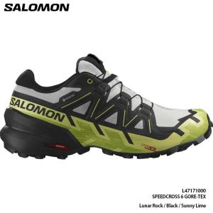 トレイルランニング トラッキング 登山 山 靴 シューズ メンズ 男性 サロモン SALOMON SPEEDCROSS 6 GORE-TEX L47171000｜boomsports-ec