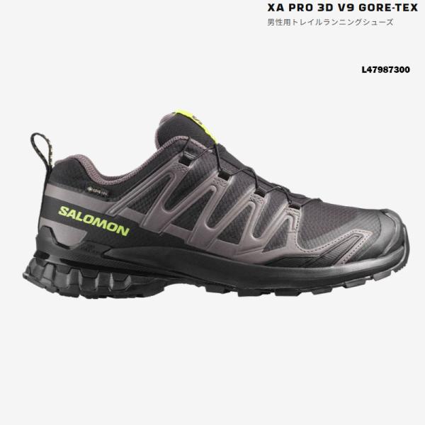 SALOMON XA PRO 3D V9 GORE-TEX サロモン トレイルシューズ メンズ Bl...