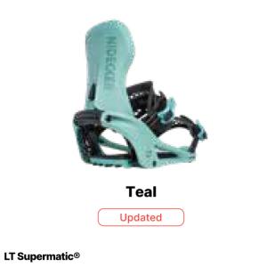 Nidecker Supermatic スノーボードビンディング グリーン NIDECKER（ナイデッカー） 予約 26-27 スノーボード ビンディング
