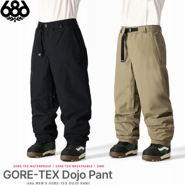 【早期予約特典付】スノーウェア メンズ パンツ 24-25 686 GORE-TEX DOJO PA...