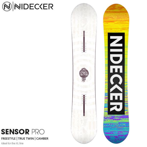 【早期予約特典付】スノーボード 板 24-25 ナイデッカー センサープロ NIDECKER SEN...